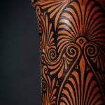 Moche Terracotta Votive Vessel Head Shaped, Ca. AD 100 - 700