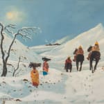 John Koenakeefe Mohl, Riders in the Snow, Lesotho