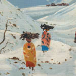 John Koenakeefe Mohl, Riders in the Snow, Lesotho