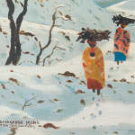 John Koenakeefe Mohl, Riders in the Snow, Lesotho