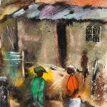 Edoardo Villa, Untitled (African Throne I), 1993