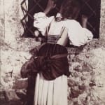 Filippo Belli (Italy, 1836-1927), Untitled (Girl in Window), c. 1870