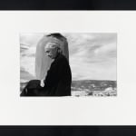 John Loengard (American b. 1934), Georgia O'Keeffe on Her Roof, New Mexico, 1967