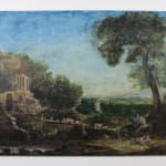 Ripley Whiteside, D'après / After John Wootton's Extensive Italianate Capriccio Landscape with Classical Pastoral Figures, 2025
