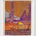 Hubert Schmalix, Landscape 10 PM, 2023