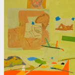 Sophie Treppendahl, Work Table at Night, 2023