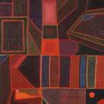 Sophie Treppendahl, Work Table at Night, 2023