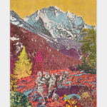 Aaron Morse, Hike-Out Mountains (Yellow Sky), 2023