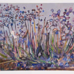 Sky Glabush, Purple Flowers (Study), 2024
