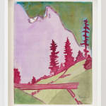 Hubert Schmalix, Landscape 10 PM, 2023