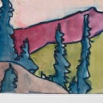 Hubert Schmalix, Landscape 10 PM, 2023