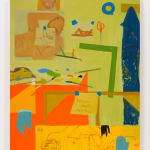 Sophie Treppendahl, Work Table at Night, 2023