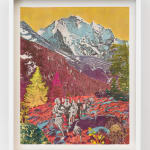 Aaron Morse, Hike-Out Mountains (Yellow Sky), 2023
