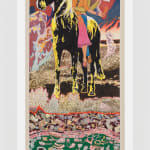 Aaron Morse, Hike-Out Mountains (Yellow Sky), 2023