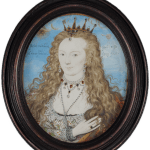 Nicholas Hilliard, Portrait miniature of Queen Elizabeth I, c. 1595