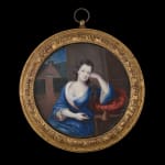 Attributed to Louis Goupy watercolour miniature portrait of Sarah, Duchess of Marlborough in c. 1720 currently for sale at Philip mould & company