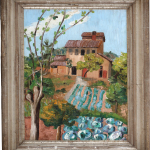cedric morris, italian landscape with garden