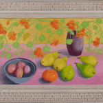 Nasturtiums and Pears