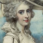 Richard Cosway, Portrait of a Viscountess, probably Philadelphia Hannah Dawson, Viscountess Cremorne (c. 1740-1826)