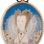 Nicholas Hilliard, Portrait miniature of Queen Elizabeth I, c. 1595