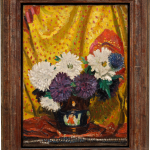 Laura Knight, Still Life of Phlox and Lupins, 1924