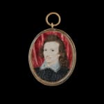 Nicholas Hilliard, Portrait miniature of Queen Elizabeth I, c. 1595