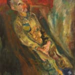 Chaïm Soutine, Jeune Homme Obliquement Étendu, 1921–22, c.