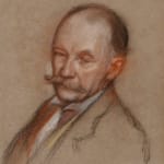 William Rothenstein, Portrait of E. M. Forster, 1923