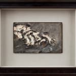 Reclining figure painting by Frank Auerbach