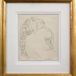 Peter Blake, Girl's Head and Shoulders Back View, 1955