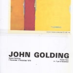 John Golding, D(C.S.)VI, 1975