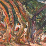 Chaïm Soutine, Jeune Homme Obliquement Étendu, 1921–22, c.