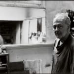 Nicola Bensley, Frank Auerbach in his studio (4), 2015