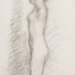 Pierre Bonnard, Nude in Profile with Arms Raised, 1936, c.