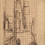 Walter Sickert, Study for L'Armoire à Glace, 1922, c.
