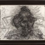 Frank Auerbach, Reclining Head of Julia, 2020