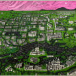 Grayson Perry, Our Town (fuchsia/blue), 2023