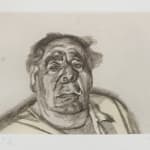 etching portrait by Lucian Freud