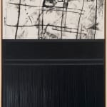 Søren Sejr, Comp. Blue / One Block gel top, double grid, one thin line oilstick, one block oilstick bottom, 2025