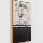 Søren Sejr, Comp. Blue / One Block gel top, double grid, one thin line oilstick, one block oilstick bottom, 2025