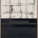 Søren Sejr, Comp. Blue / One Block gel top, double grid, one thin line oilstick, one block oilstick bottom, 2025