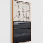 Søren Sejr, Comp. Blue / One Block gel top, double grid, one thin line oilstick, one block oilstick bottom, 2025