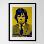 David Studwell, Mick Jagger III, Yellow - Mugshot