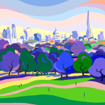 Sarah Fosse, Westminster Sunset - Mini
