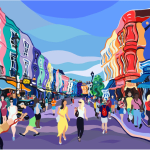 Sarah Fosse, Westminster Sunset - Mini