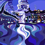 Sarah Fosse, Westminster Sunset - Mini