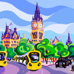 Sarah Fosse, Westminster Sunset - Mini