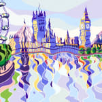 Sarah Fosse, Westminster Sunset - Mini