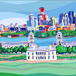 Sarah Fosse, Westminster Sunset - Mini