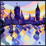 Sarah Fosse, Westminster Sunset - Mini